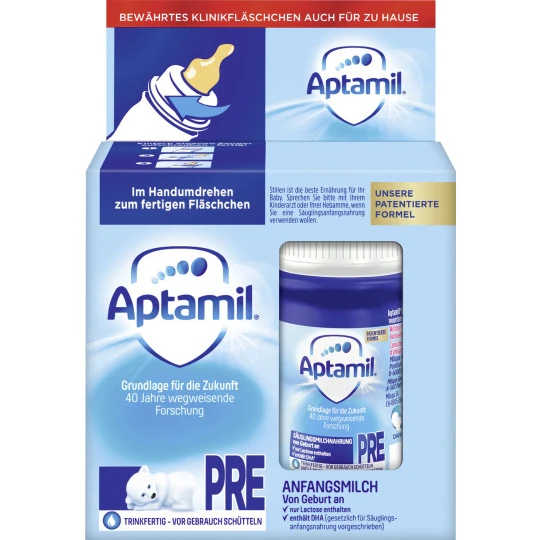 Aptamil Pre Anfangsmilch 2ST 180ML