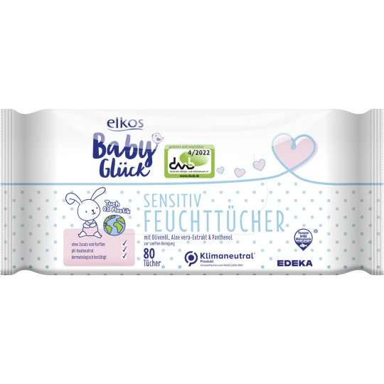 Baby Glück Sensitiv Feuchttücher 2x 80ST