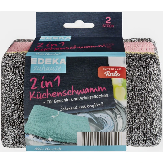 Zuhause 2in1 Küchenschwamm