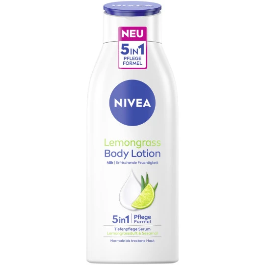 NIVEA Bodylotion Lemongrass 48h Tiefenpflege Serum 400ML