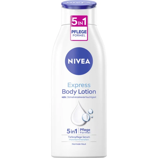 NIVEA Express Body Lotion Tiefenpflege Serum 48h 400ML