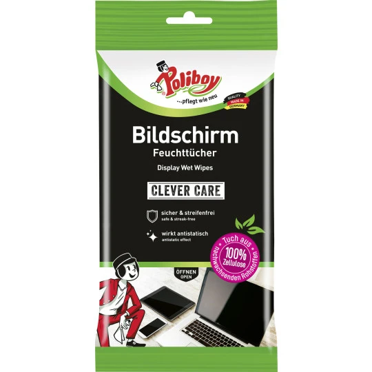 Bildschirm Feuchttücher 15ST