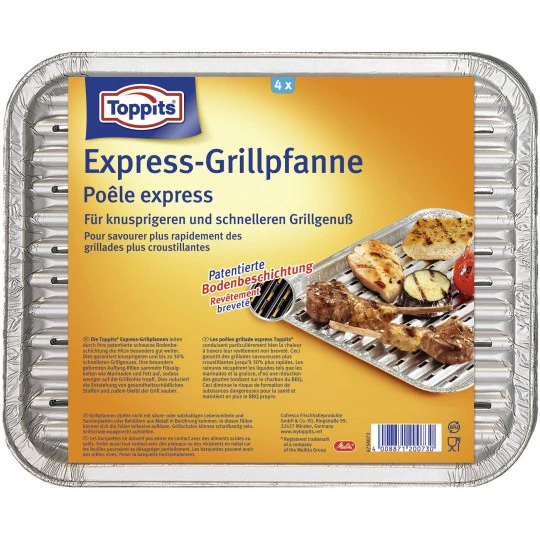 Express-Grillpfanne 22cm X 28cm 4ST